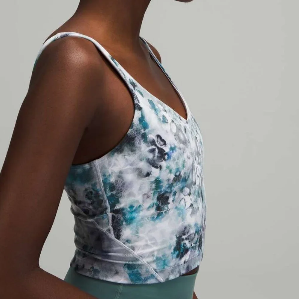Lululemon Align Tank Nulu In Kaleidofloral Multi Size 2 - Picture 2 of 6